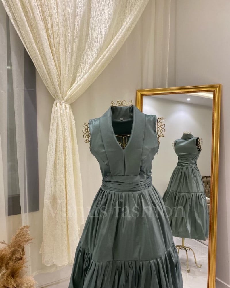 Midi evening dress (3 colors) 3629