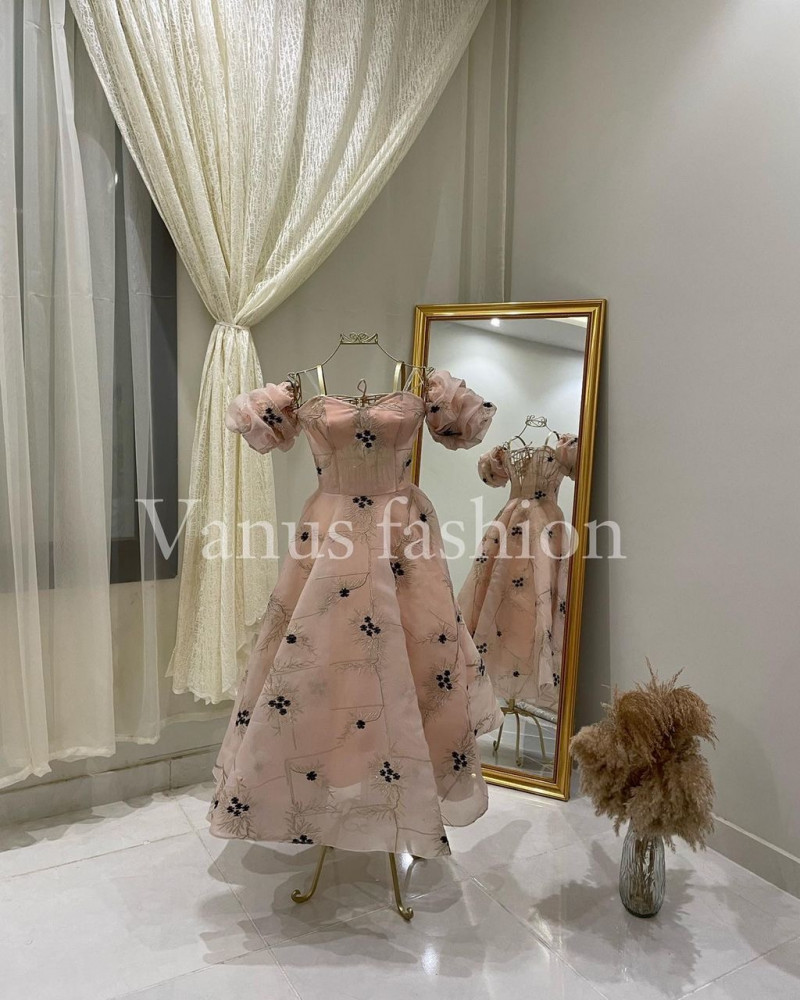 فستان سهرة ميدي 3615
