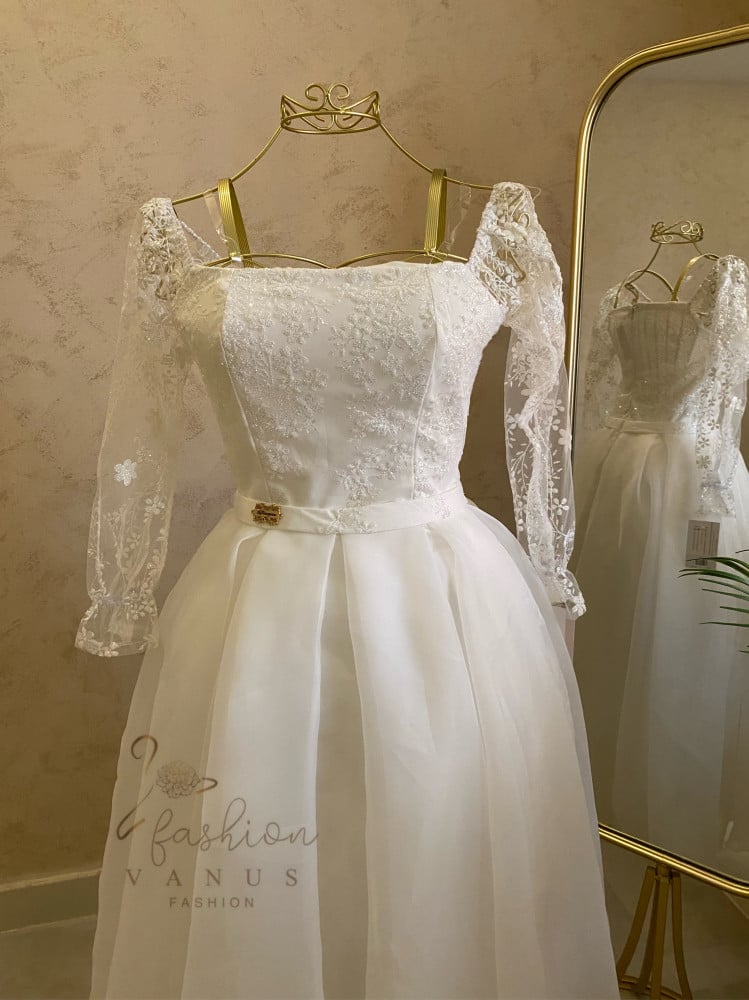 فستان سهرة ميدي 3241