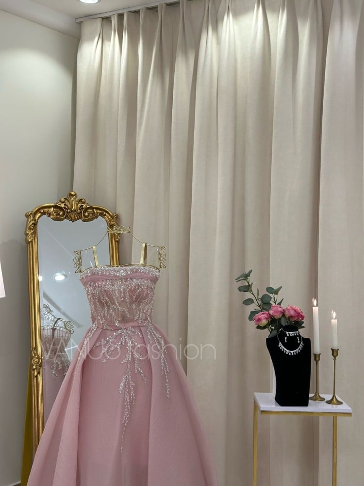 فستان سهرة طويل 4070