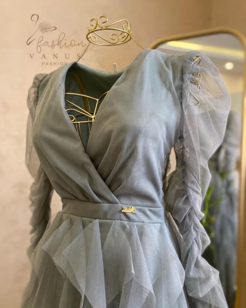 فستان سهرة ناعم تيفاني 3085
