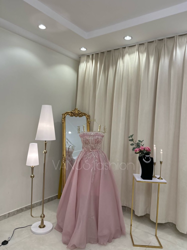 فستان سهرة طويل 4070