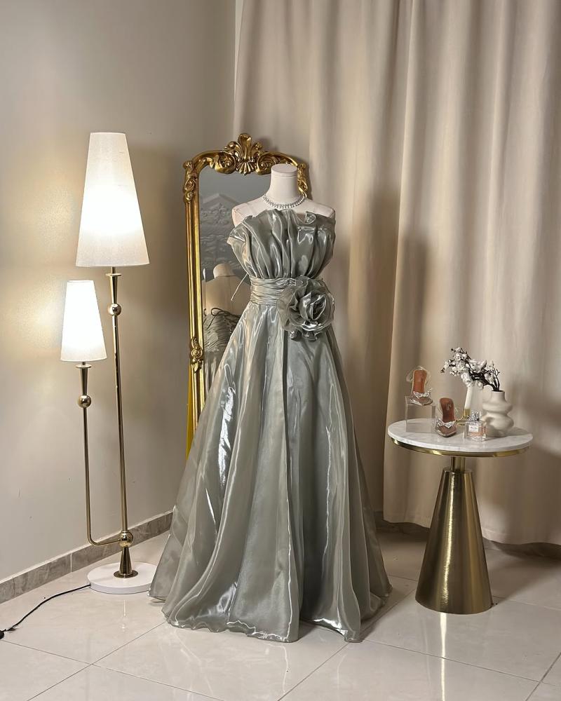 فستان سهرة طويل  5359 (لونين)