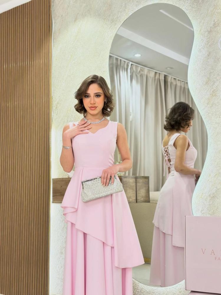 7075 -  فستان سهرة طويل