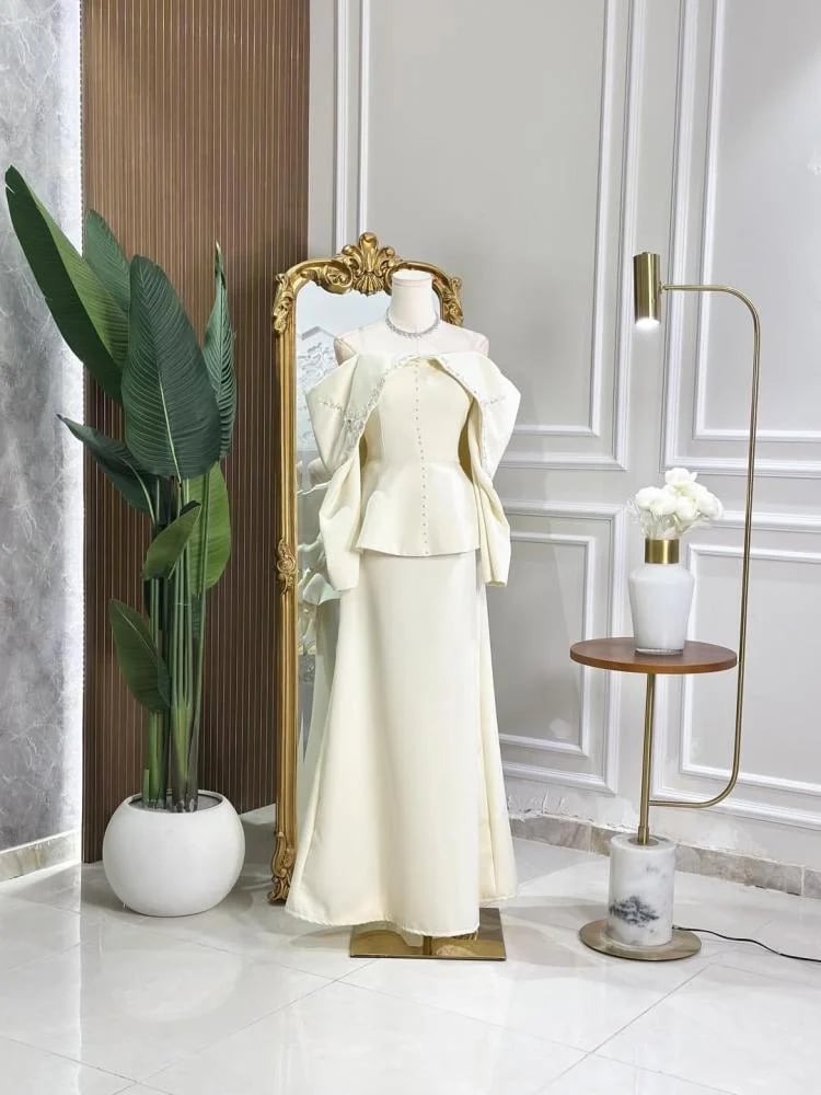 7184 -  فستان سهرة طويل dress