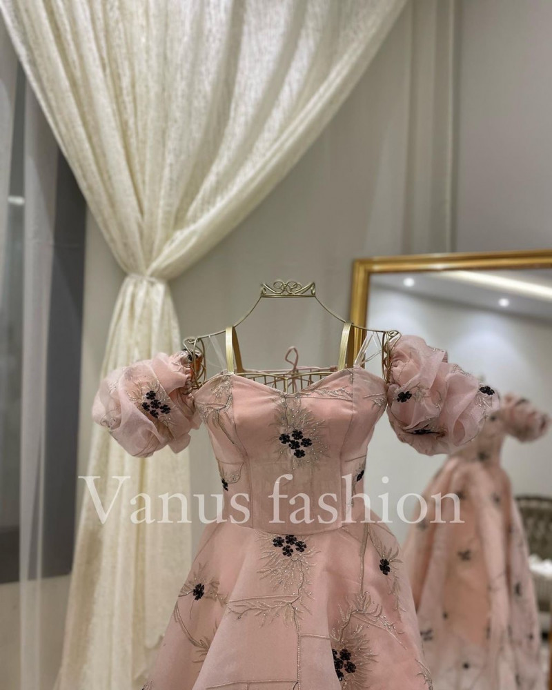 فستان سهرة ميدي 3615