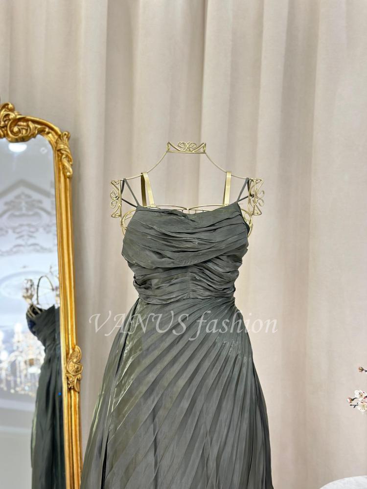 فستان طويل ( لونين ) 4502
