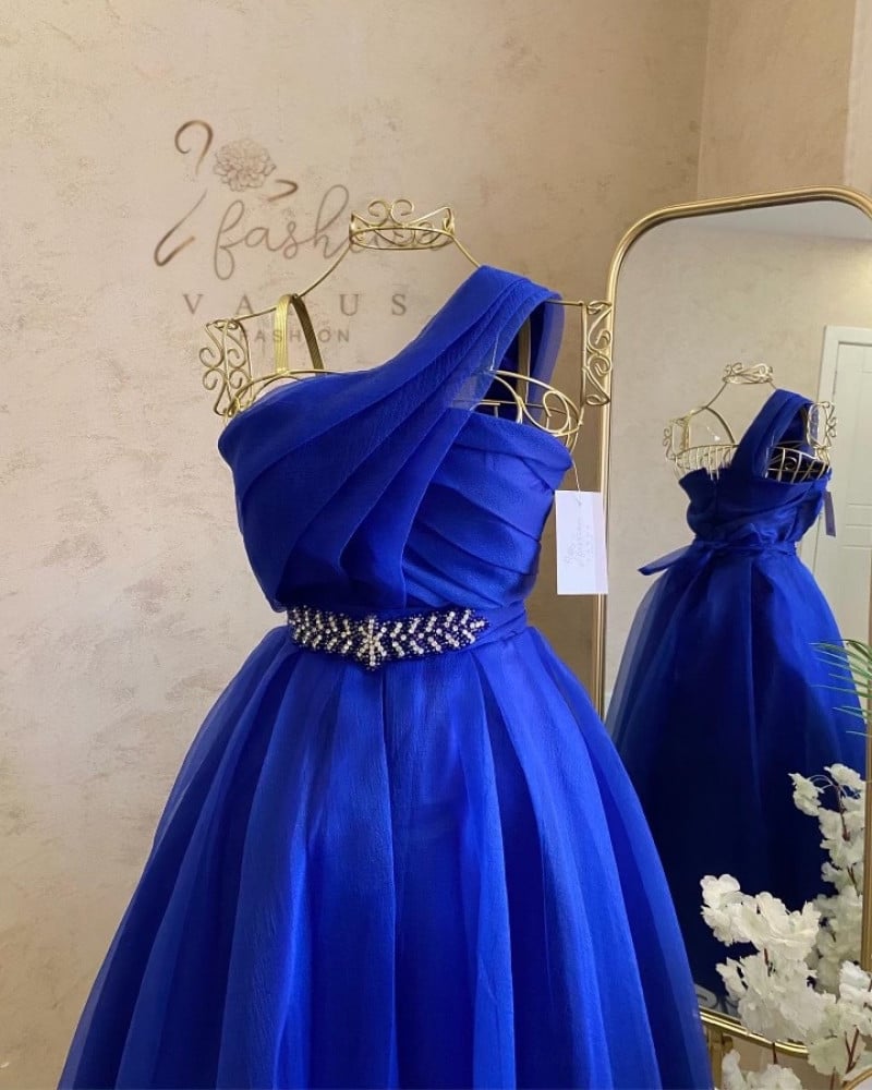 فستان سهرة ميدي 3215