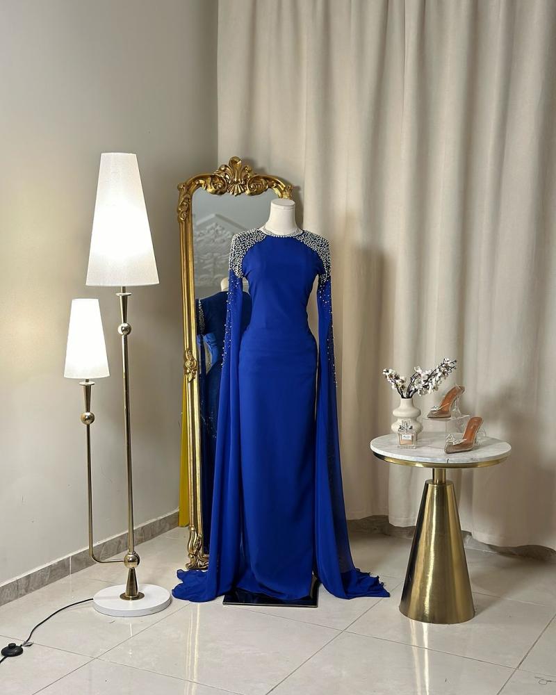 فستان سهرة طويل 5156