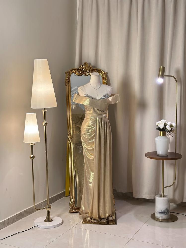 6586 - فستان سهرة طويل