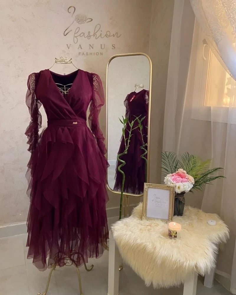 فستان ميدي 3085