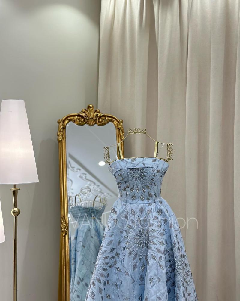 فستان سهرة ميدي 3959