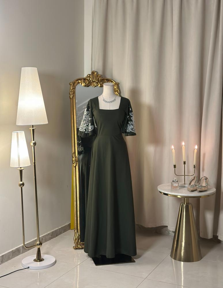 6087 -فستان طويل