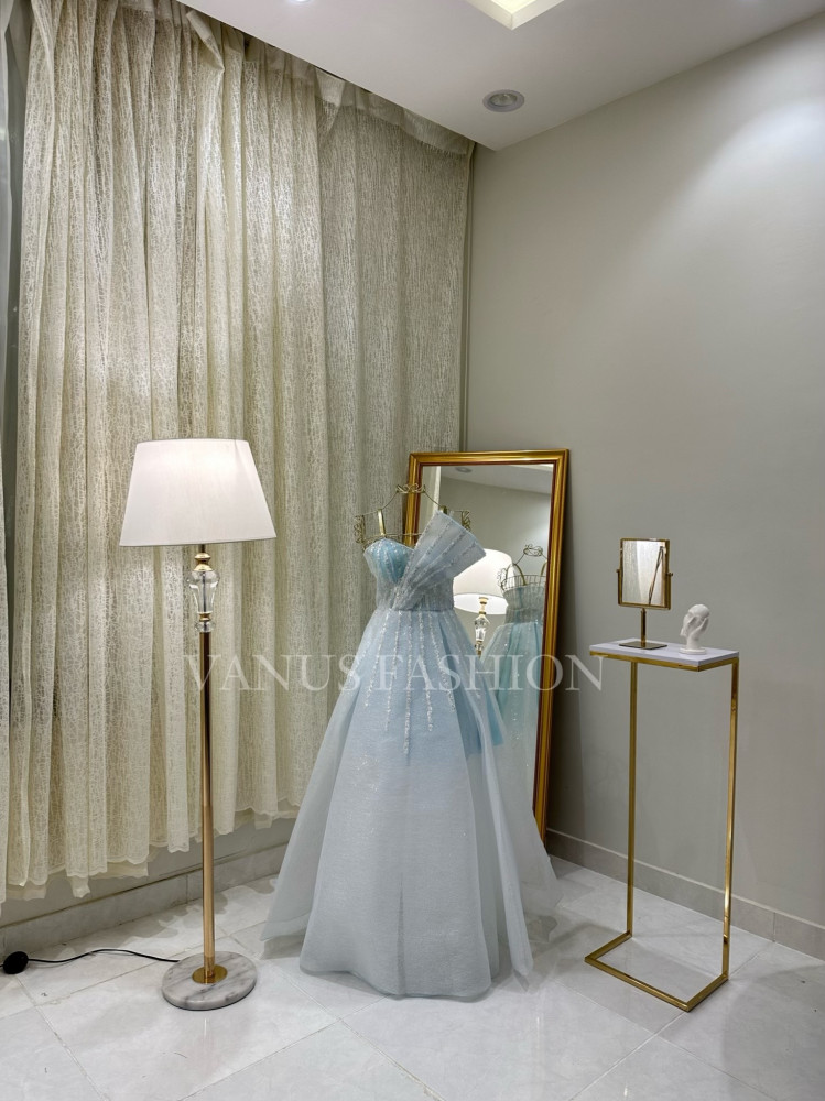 فستان سهرة طويل  3792