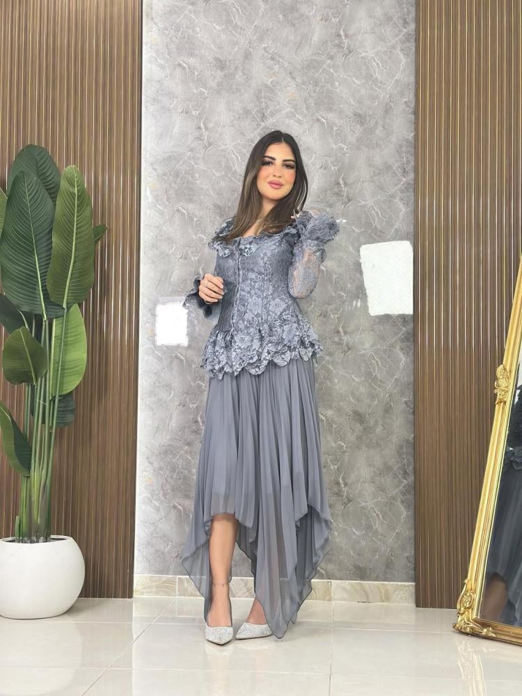 7138 -  فستان سهرة طويل