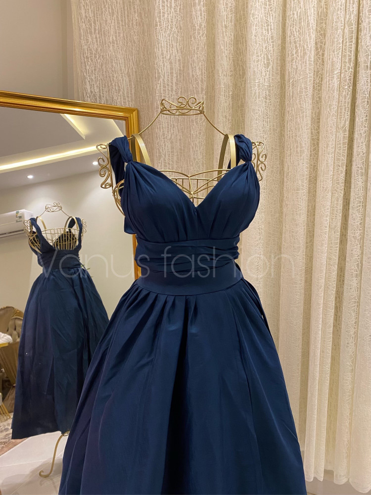 فستان سهرة ميدي 3438