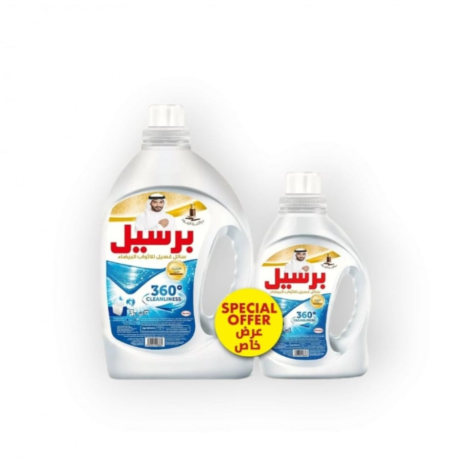 Persil White Clothes Gel Shampoo - 3 liters + 1 liter