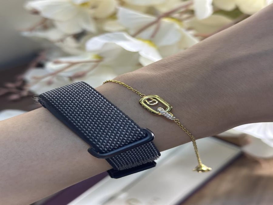 AIGNER BRACELET SILVER & GOLD