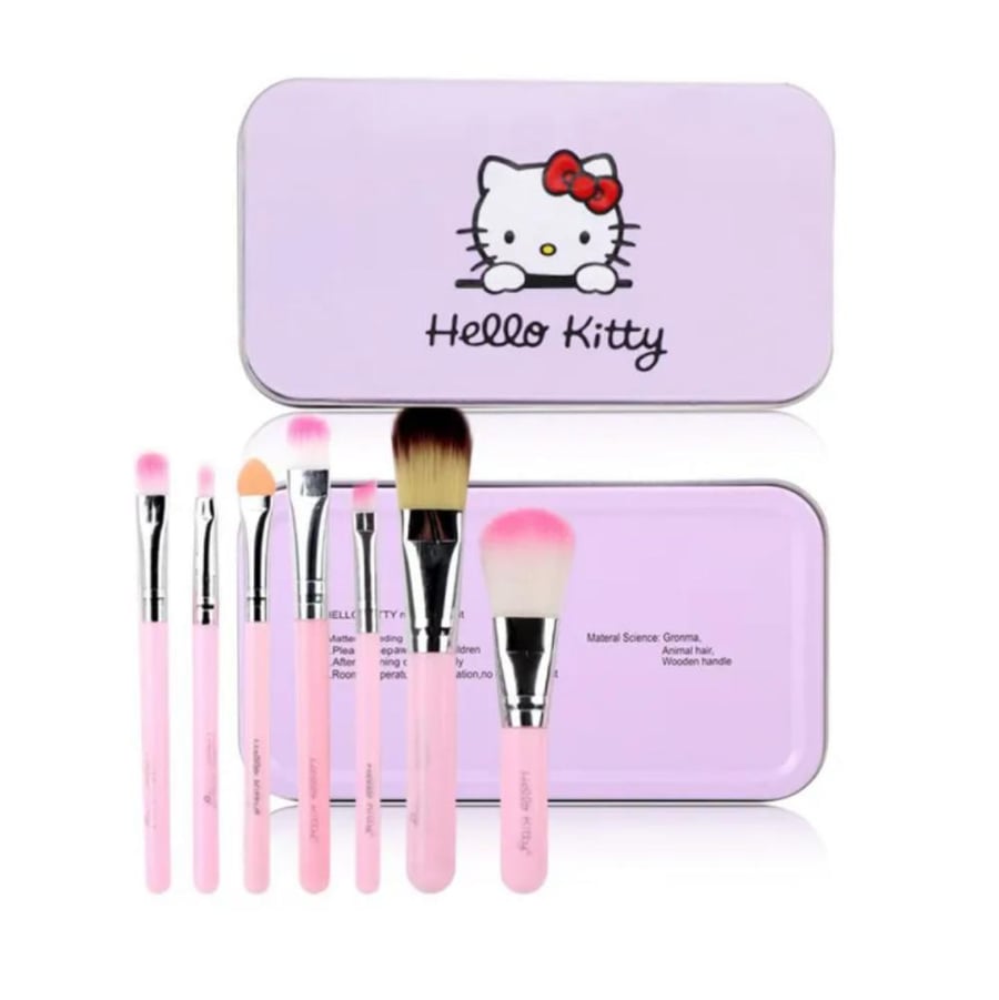 Hello kitty makeup brushes - فرش مكياج هلوكيتي