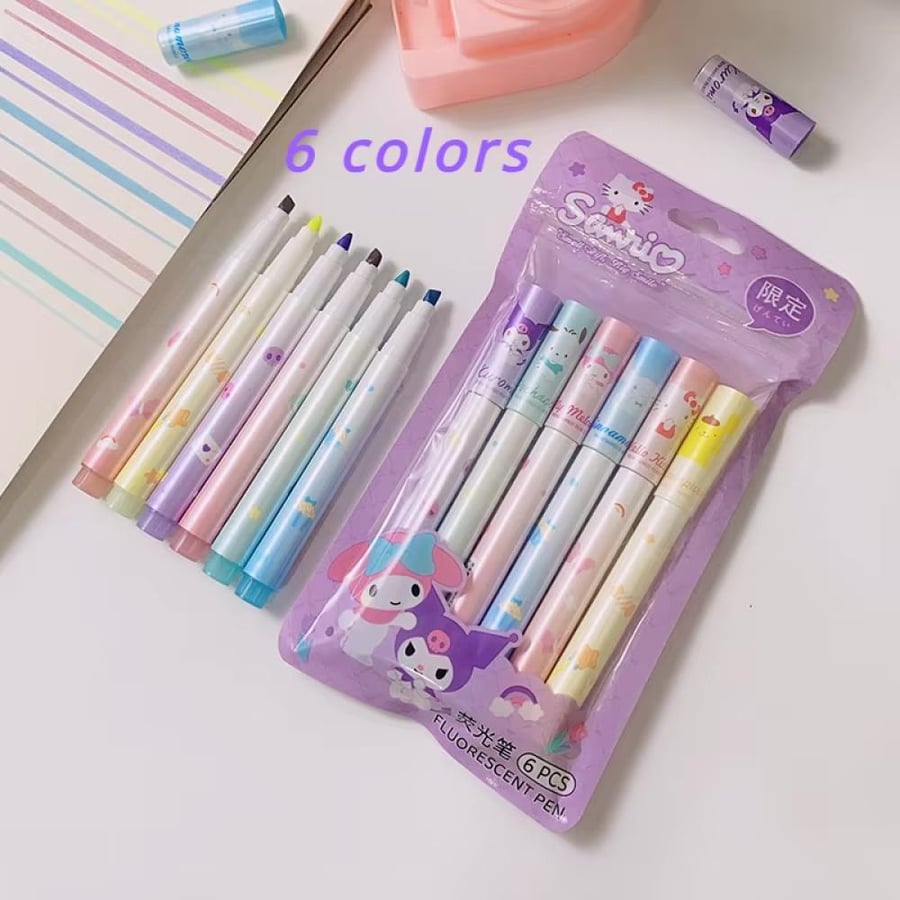Highlighter 6 pcs