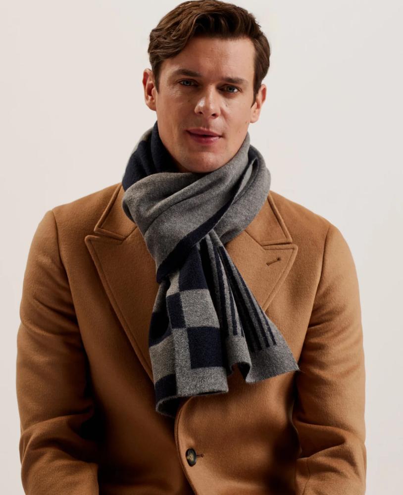 TED BAKER MEN SCARF- سكارف رجالي من تيدبيكر