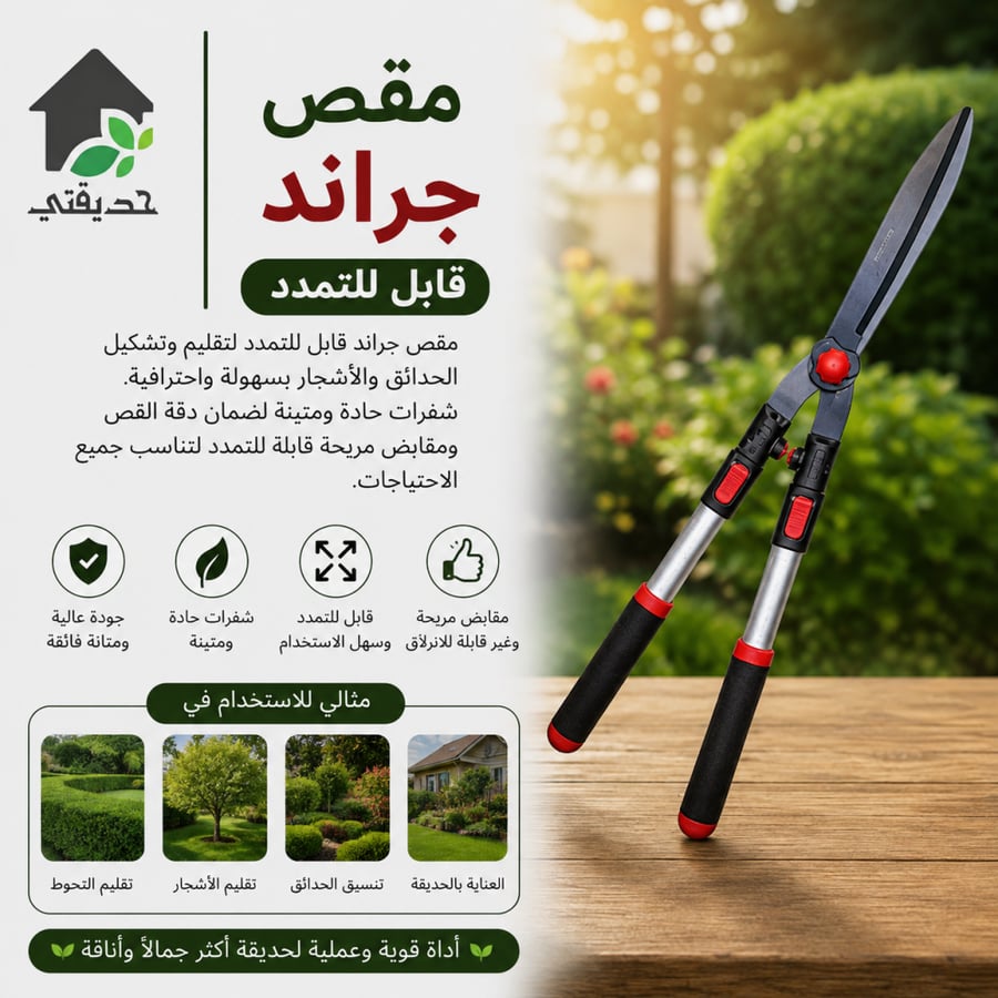 مقص جراند قابل للتمدد