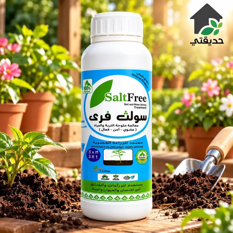 سولت فري لمعالجة ملوحة التربة 1 لتر