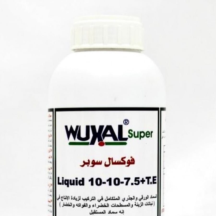 سماد 7.5-10-10 فوكسال 1 لتر