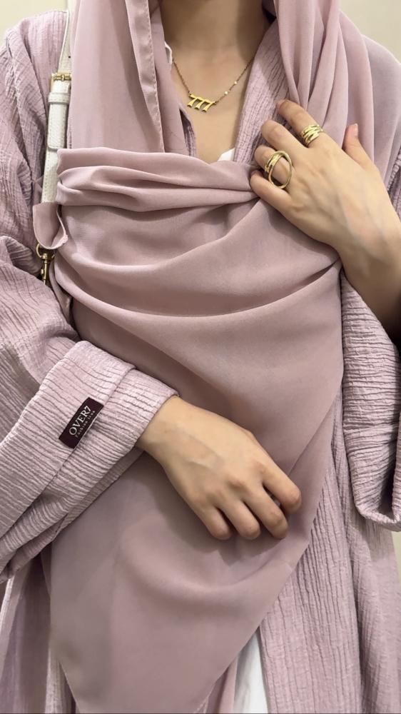 عباية baby pink