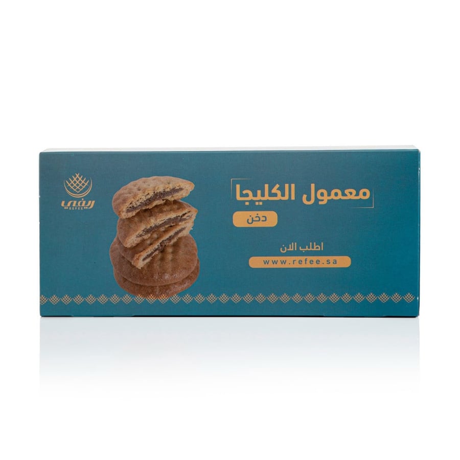 عبوة معمول كليجا دخن بحشوة التمر 175 جرام