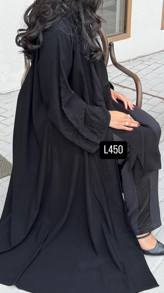 عباية كريب سبشل شك يدوي قصة عادية