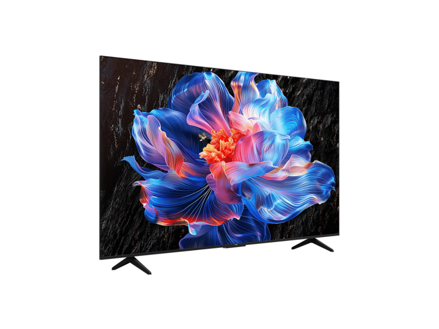 TCL LED screen, 55-inch size, Google TV, HDR, 4K, 60Hz - 55P6K