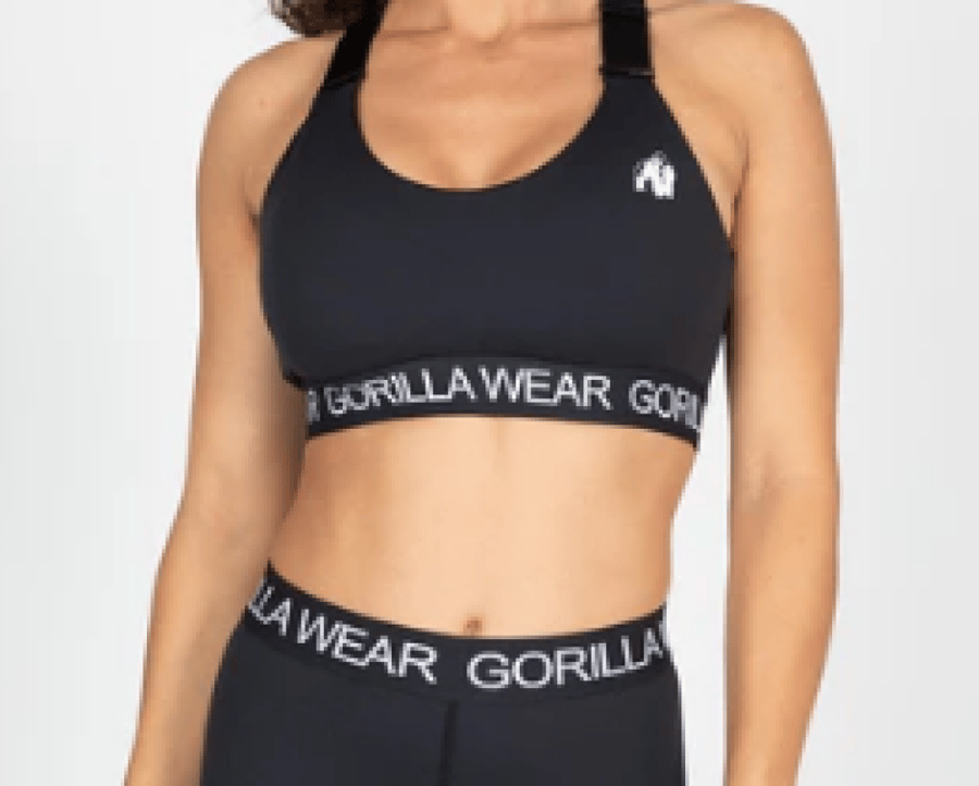 Gorilla Wear Colby Sports Bra - Black