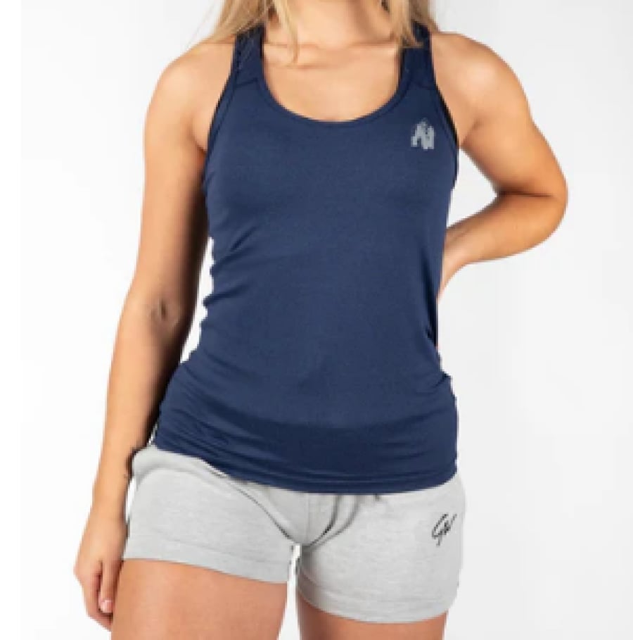 Gorilla Wear Aspen Tank Top - Navy Blue