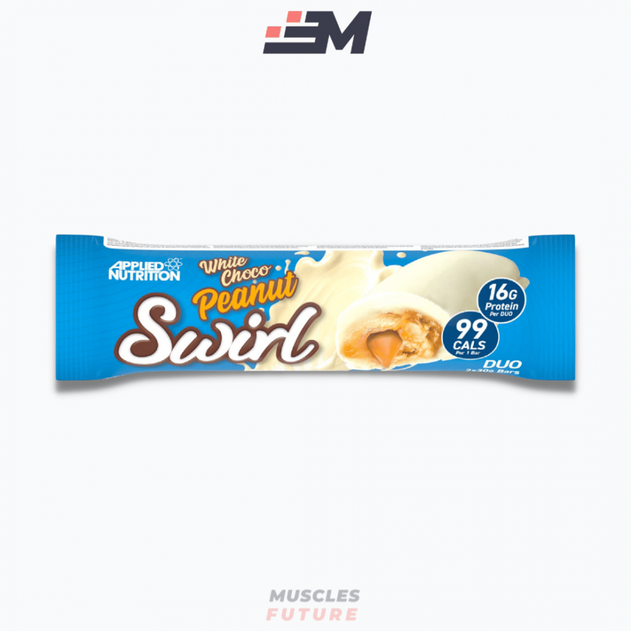 WHITE CHOCO PANUT بروتين بار ابلايد