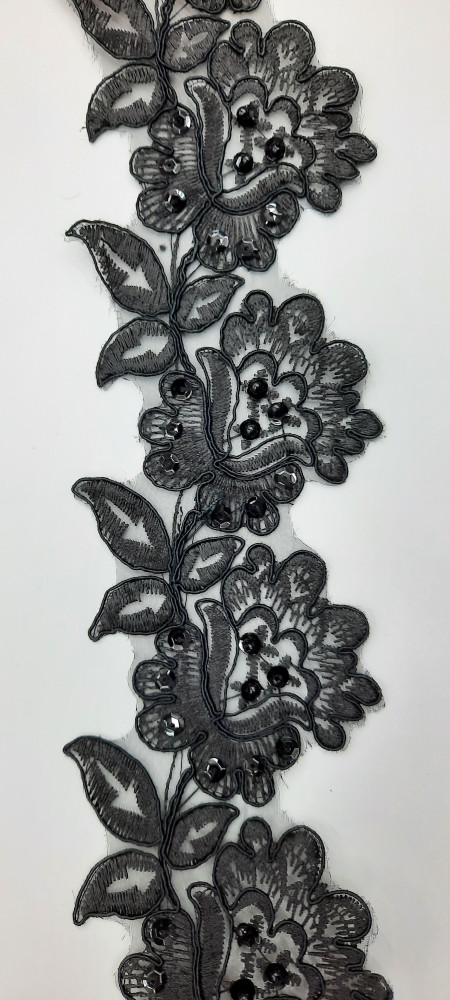 Embroidery  lace كلف جوبير عرض 10 cm