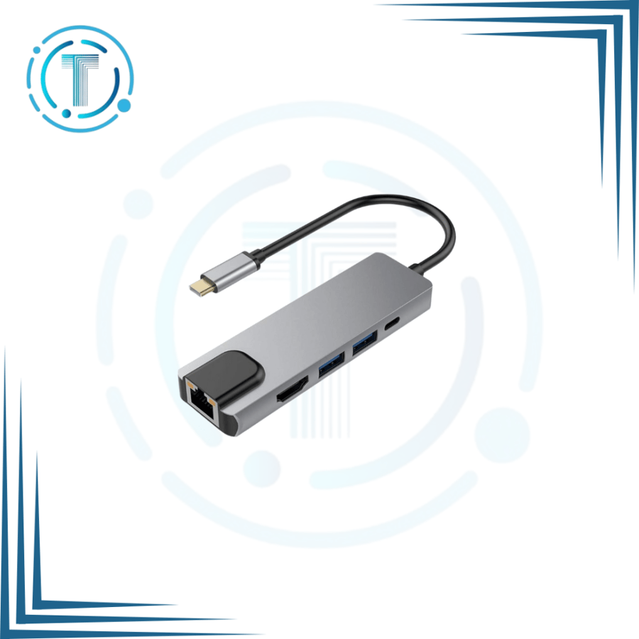 12 في 1 USB نوع C محور محول محطة إرساء الكمبيوتر المحمول ، MST المزدوج مراقب المزدوج HDMI VGA RJ45 SD TF PD لماك بوك ديل Hp ثينك باد