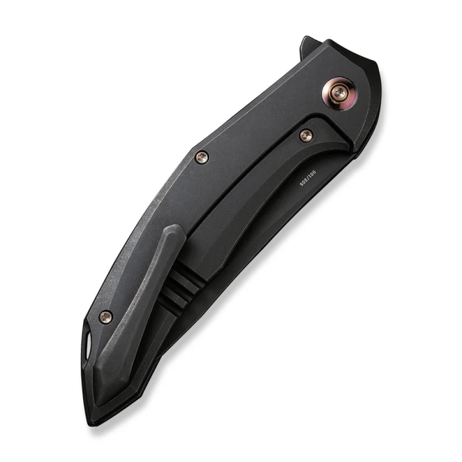 WEKNIFE Merata Flipper Knife Titanium Handle (3.68" CPM 20CV Blade) WE22008A-1