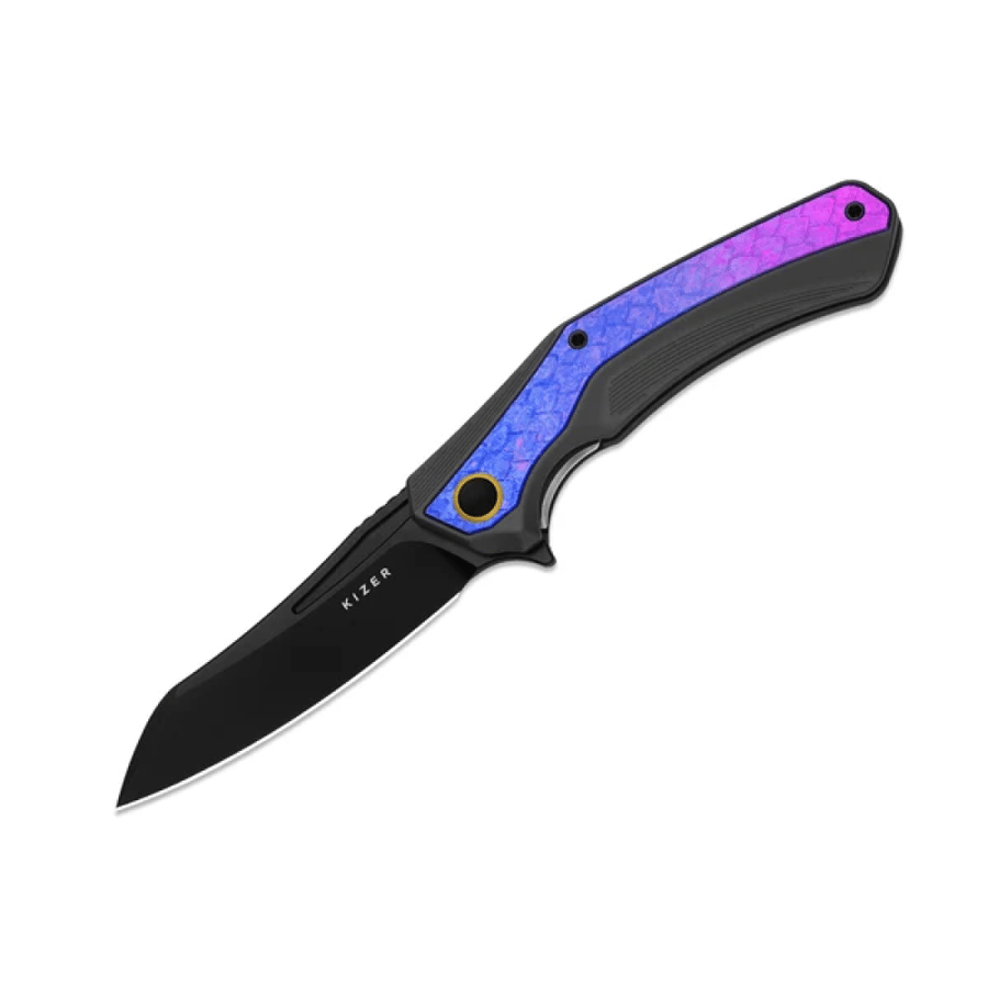 مطوى Kizer 4751A2 Draca Linerlock Black
