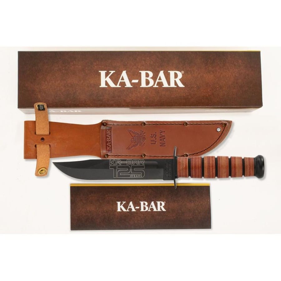 سكين KA-BAR 9227 125th Annv Navy Fixed Blade