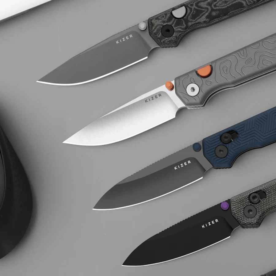 مطوى Kizer V3458.2CDA1 Begleiter 2.9 Clutch Lock blk