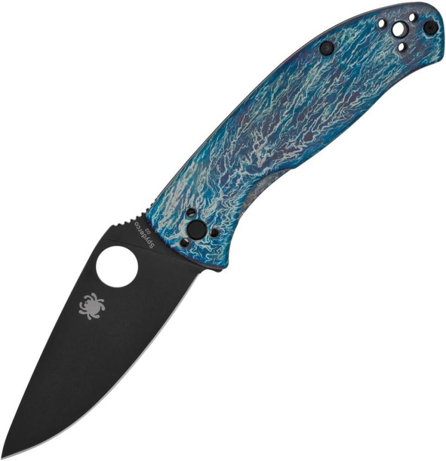 مطوى SPYDERCO Tenacious® R.I.L. Disarray™ C122TIBLBKD2P