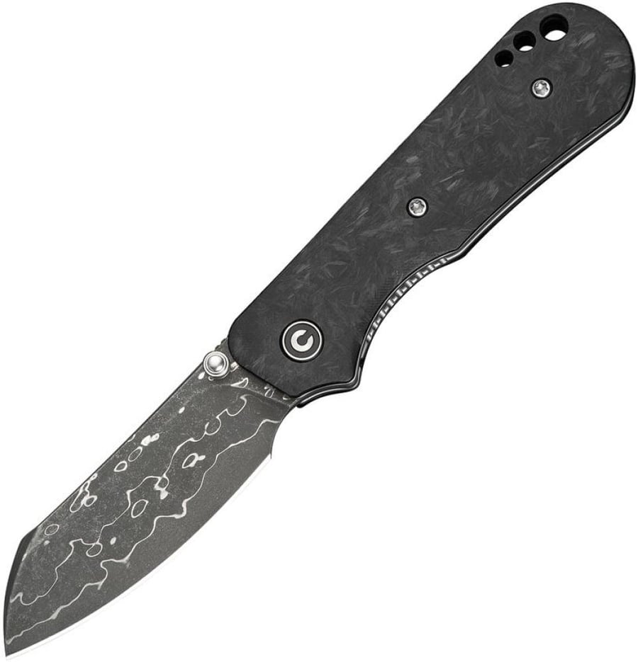 مطوى CIVIVI C24055-DS1 Crabby Linerlock Damascus