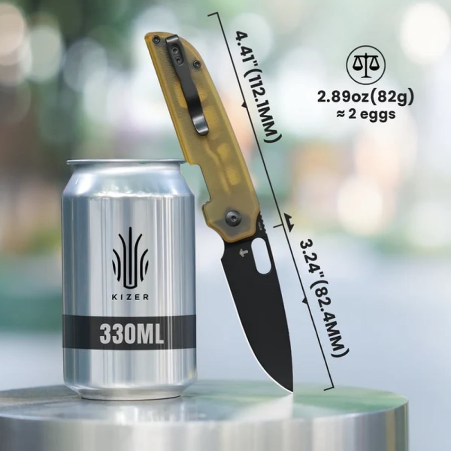 مطوى Kizer V3637C1 Varatas Linerlock PEI