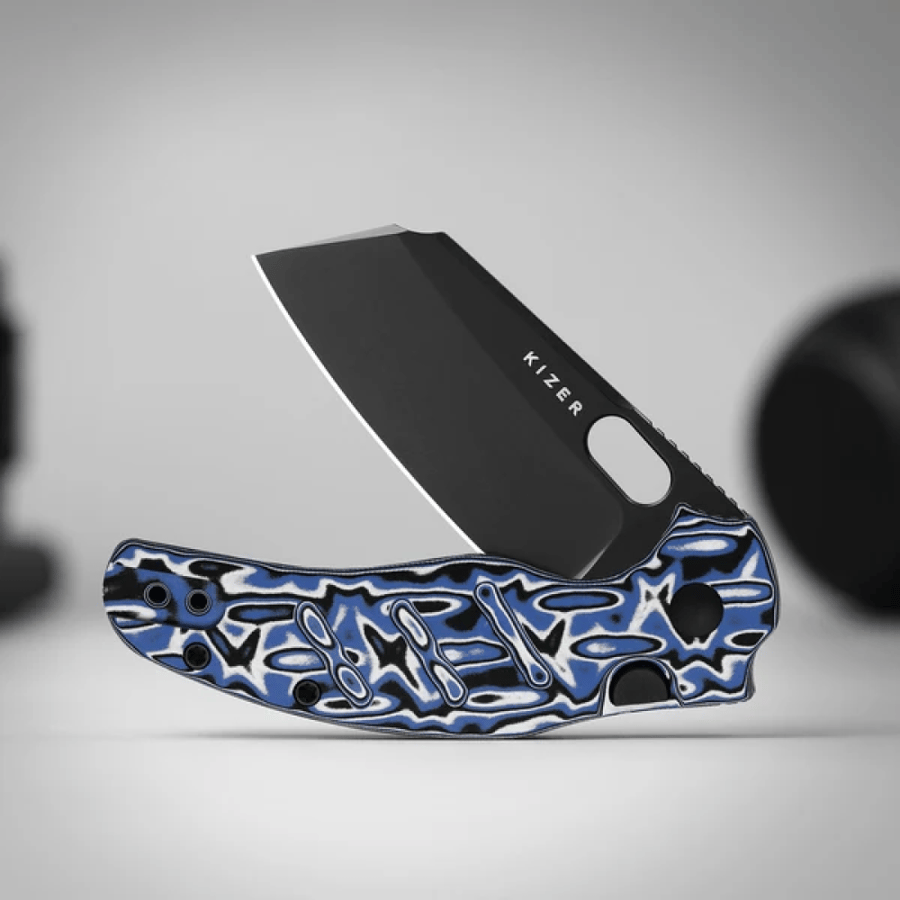 مطوى Kizer V3488.29BSA1 C01C 2.9 Button Linerlock