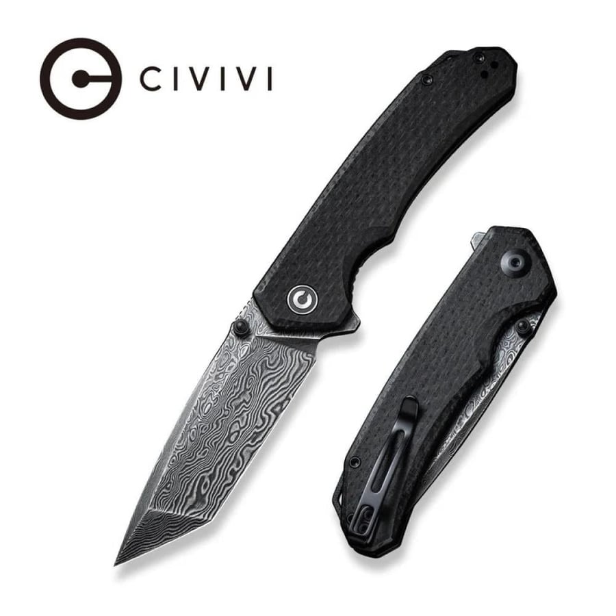 مطوى CIVIVI 2023DS-1 Brazen Linerlock Damascus