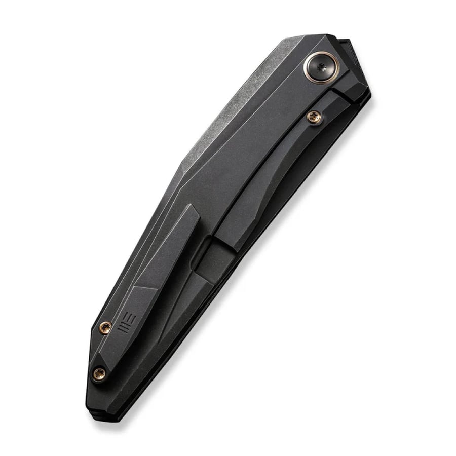 WEKNIFE Cybernetic Top Flipper Knife Titanium Handle (3.91" CPM 20CV Blade) WE22033-1