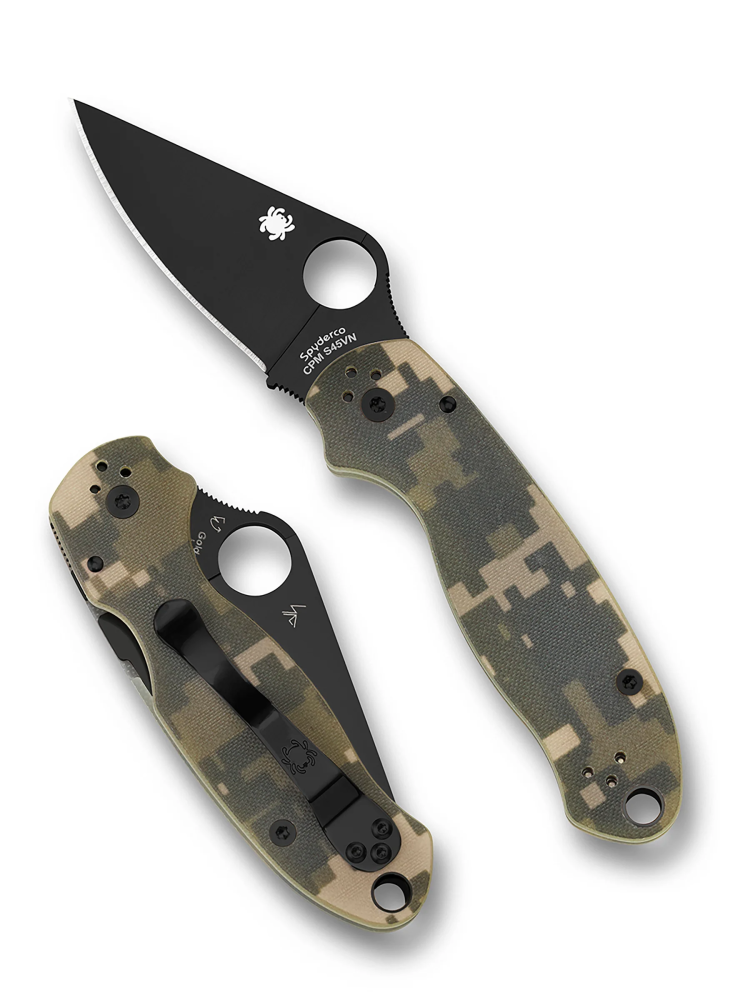 مطوى SPYDERCO C223GPCMOK Para 3 Black Blade