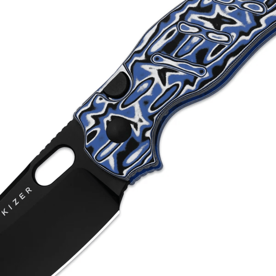 مطوى Kizer V3488.29BSA1 C01C 2.9 Button Linerlock