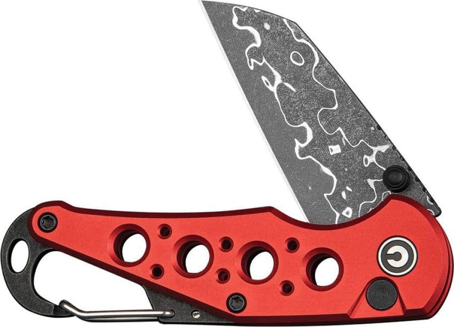مطوى CIVIVI C23062B-DS1 Pragma Button Lock Red